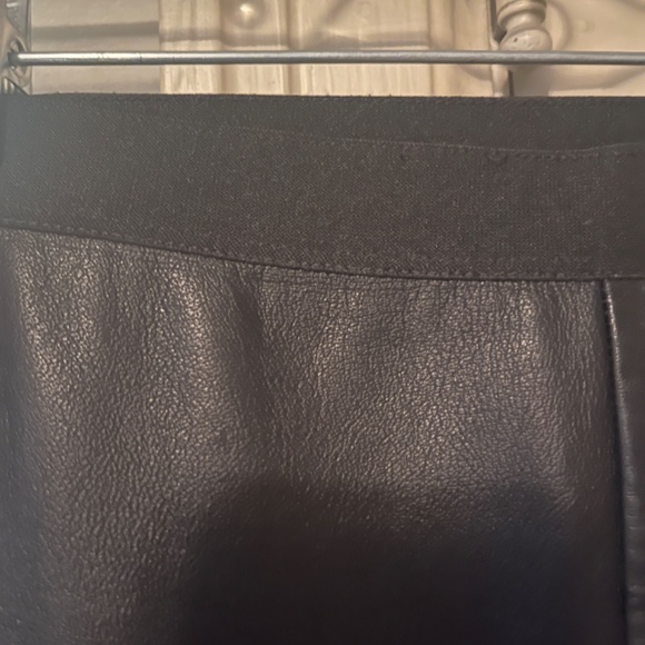 Eileen Fisher Faux Leather Pants - Picture 4 of 4